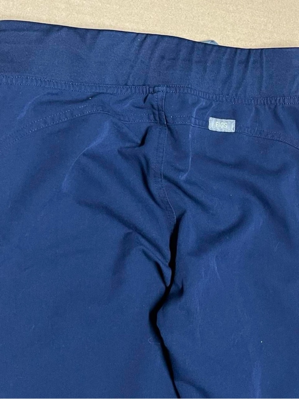FIGS Kade Cargo Scrub Pants Blue Womens Sz XXS Petite Nurse Pockets Straight Leg - Picture 5 of 8